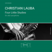 Four Little Studies for alto saxophone